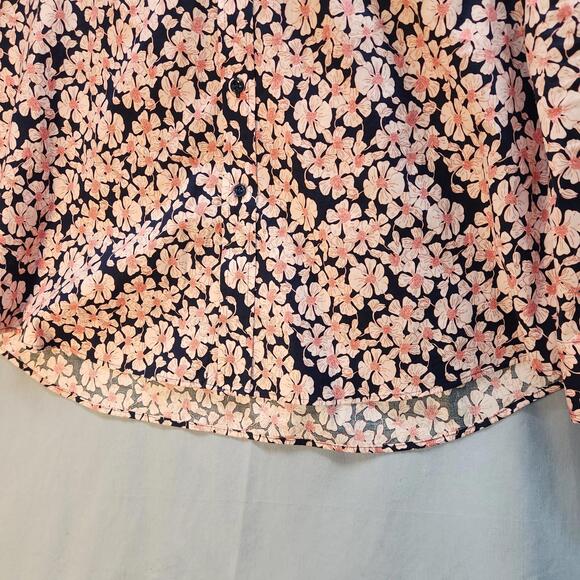 Club Room Pink Floral Print Mens Button Down‎ Shirt Size XL - Picture 3 of 7